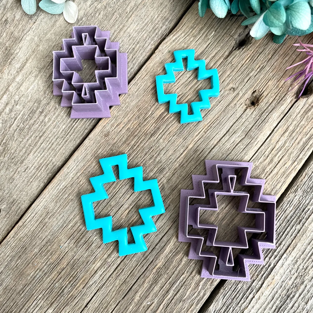 Aztec Earring Cutters view 2