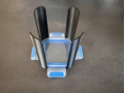 Lid holder for EMSA clip & close 200ml container