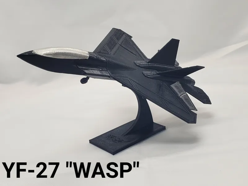 YF-27 “Wasp” – 3D-Printed Next-Gen Fighter Jet