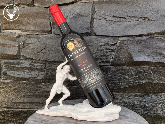 Greek God of Wine Bottle Holder