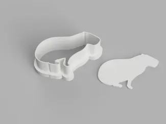 capybara cookie cutter