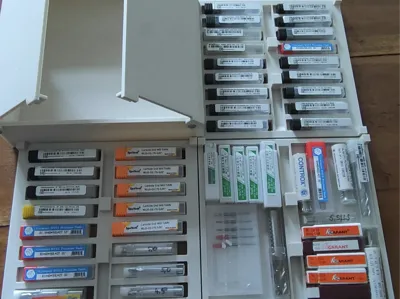 Organizer for CNC milling cutters with 3 inserts