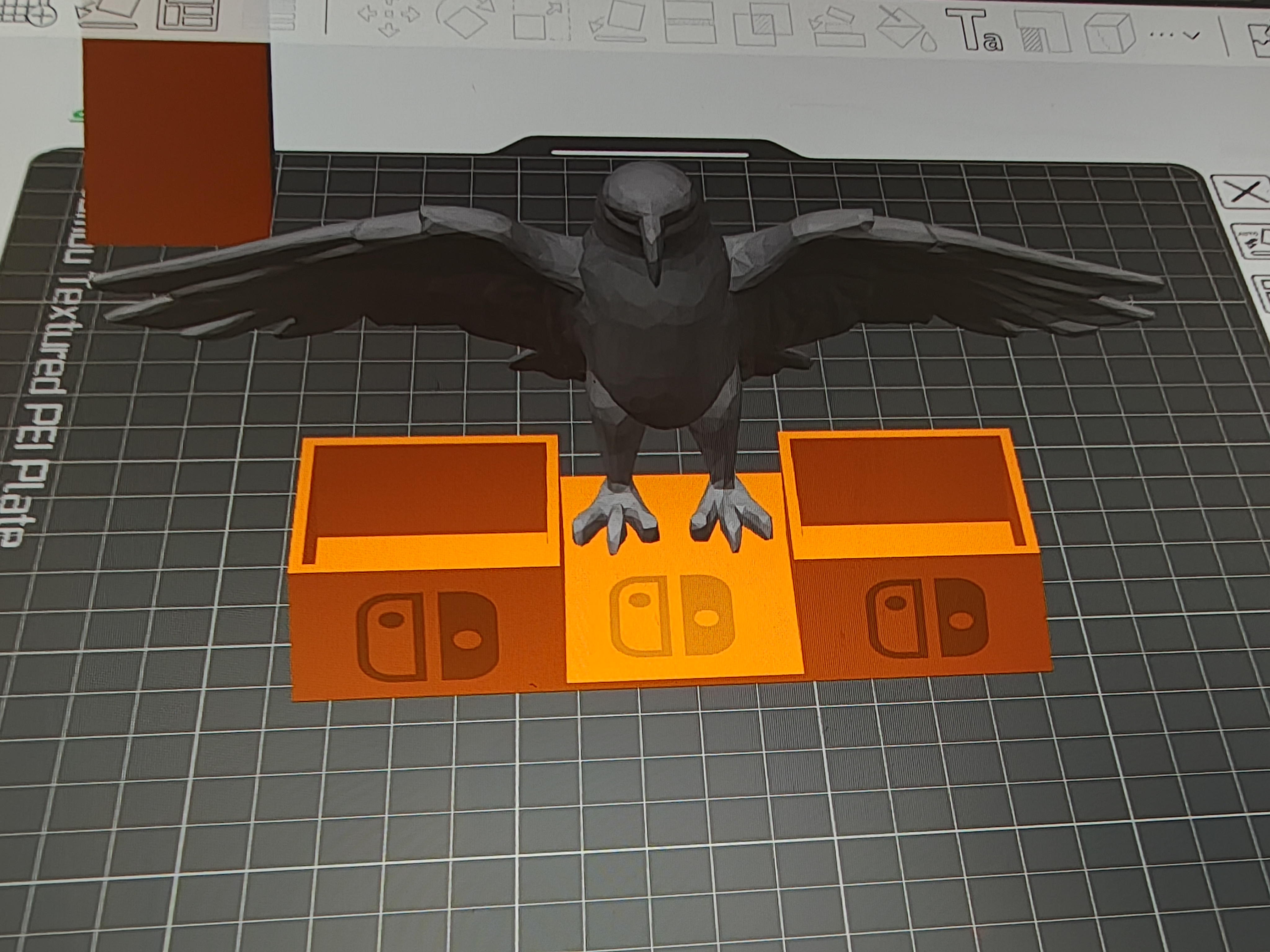 Miniatura 3 do modelo 3D Eagle joycon stand