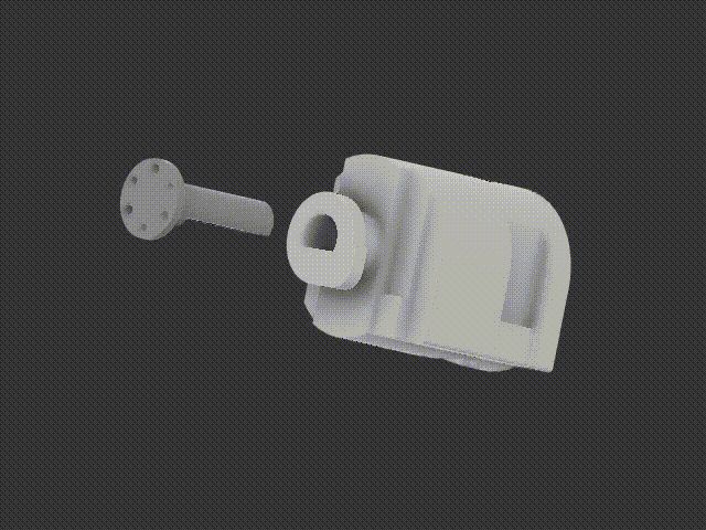 Popur X5 Upgraded trash lid gear assembly