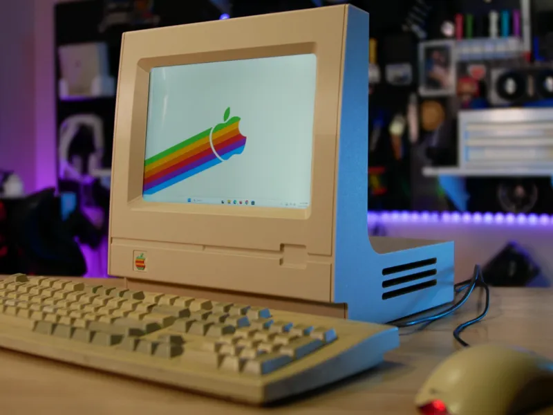 Retro Mac Homage - HP Elitedesk SFF PC Edition 