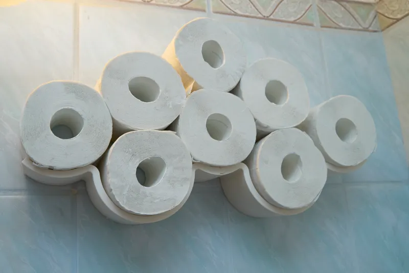 Cloud Shaped Toilet Paper Storage