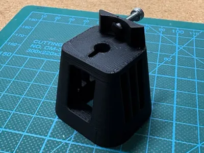 Support for Mini4WD roller breakin