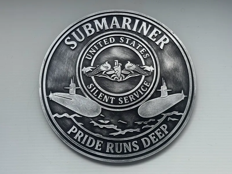 NAVY Submariner Pride Runs Deep Medallion