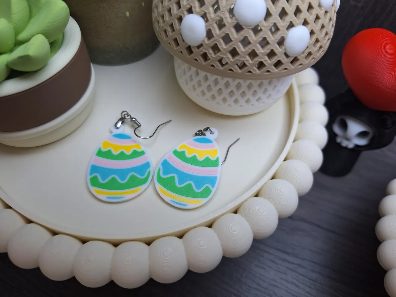 Easter Egg Earrings view 3