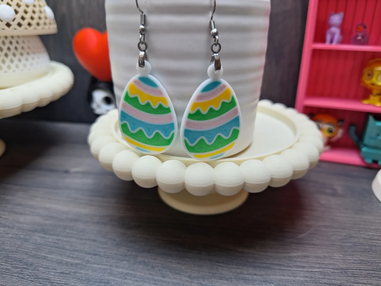 Easter Egg Earrings view 2
