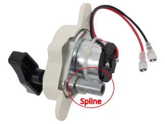 Dometic Fan-Tastic Vent Lift Motor Spline