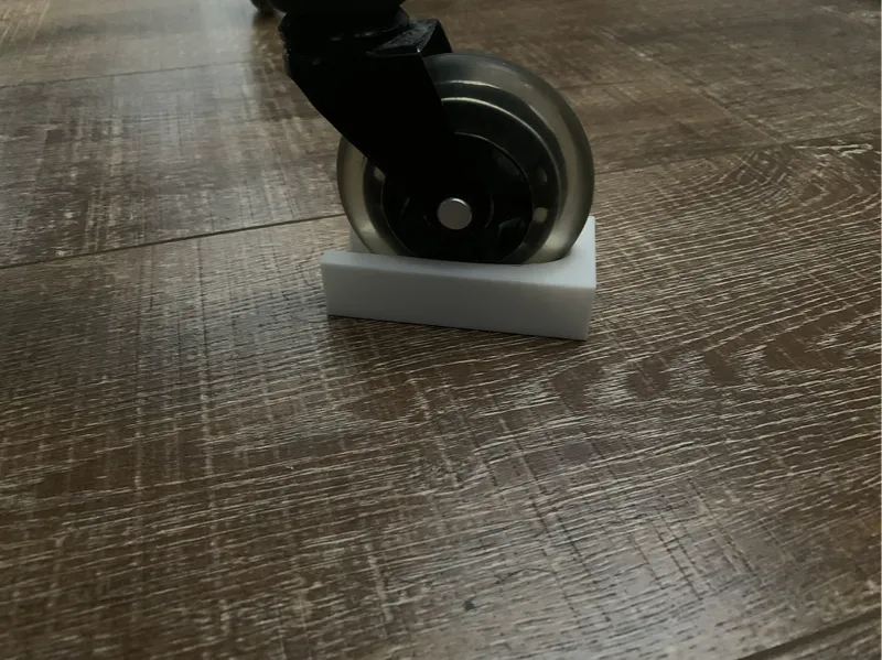 Self-lock-in Chair Wheel Stopper