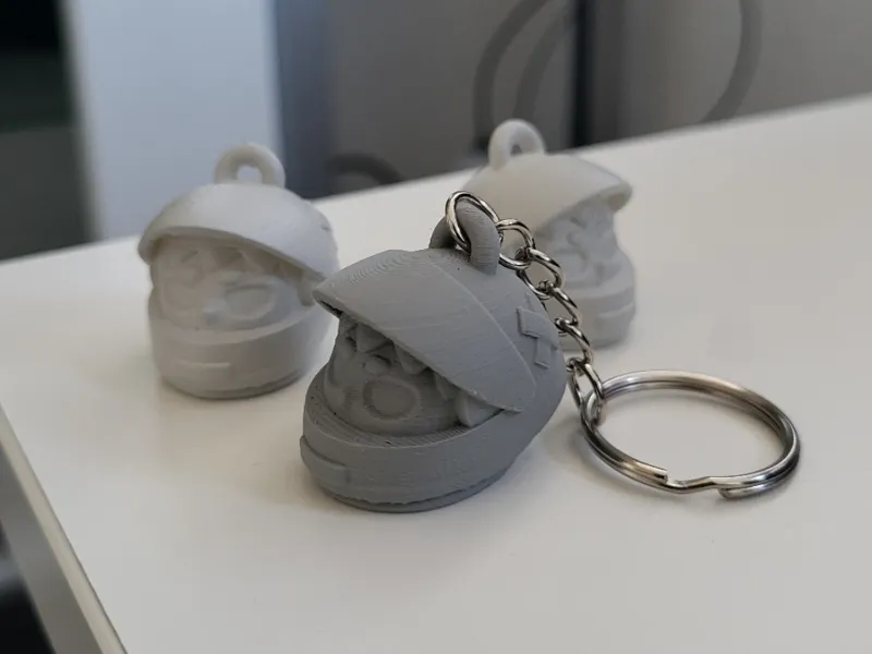 Cute Biker - Keychain