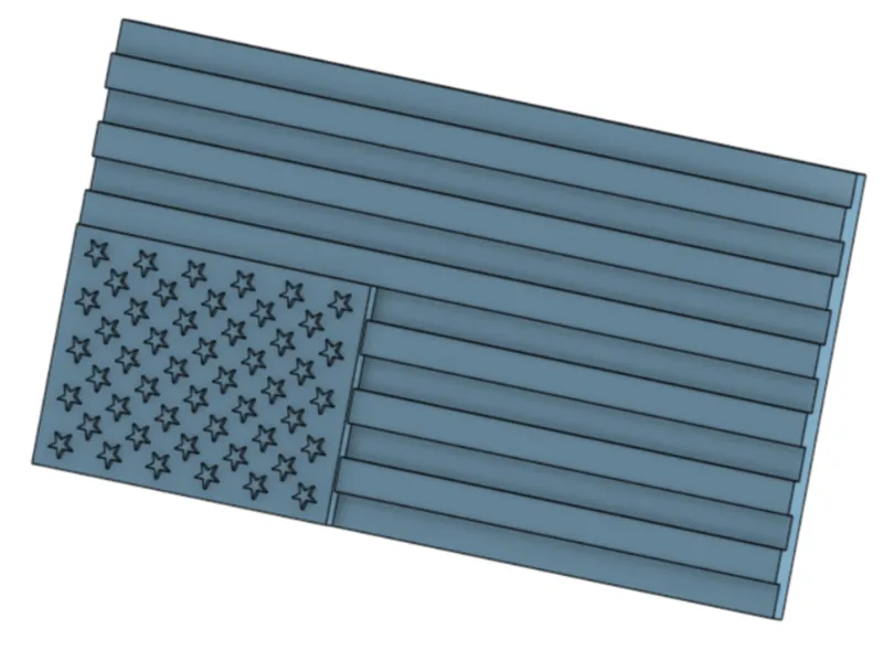 Upside Down Custom US Flag