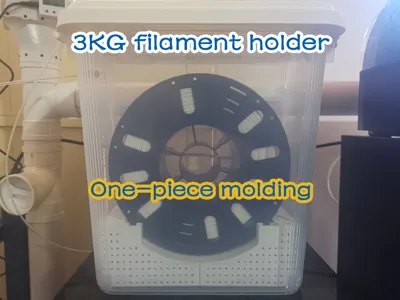 The most reasonable 3KG filament holder with a built-in extra-large desiccant box