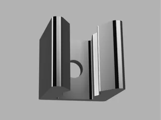 Honda parcel shelf bracket