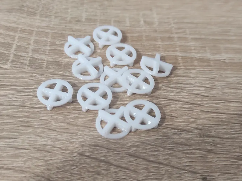 2mm Plastic Cross-Shaped Tile Spacers