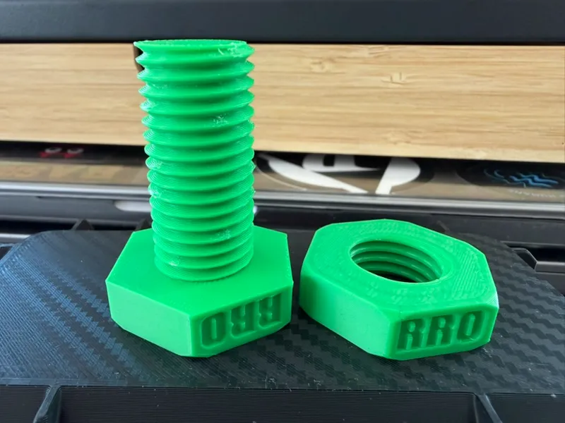 Screw and Bolt for printing test