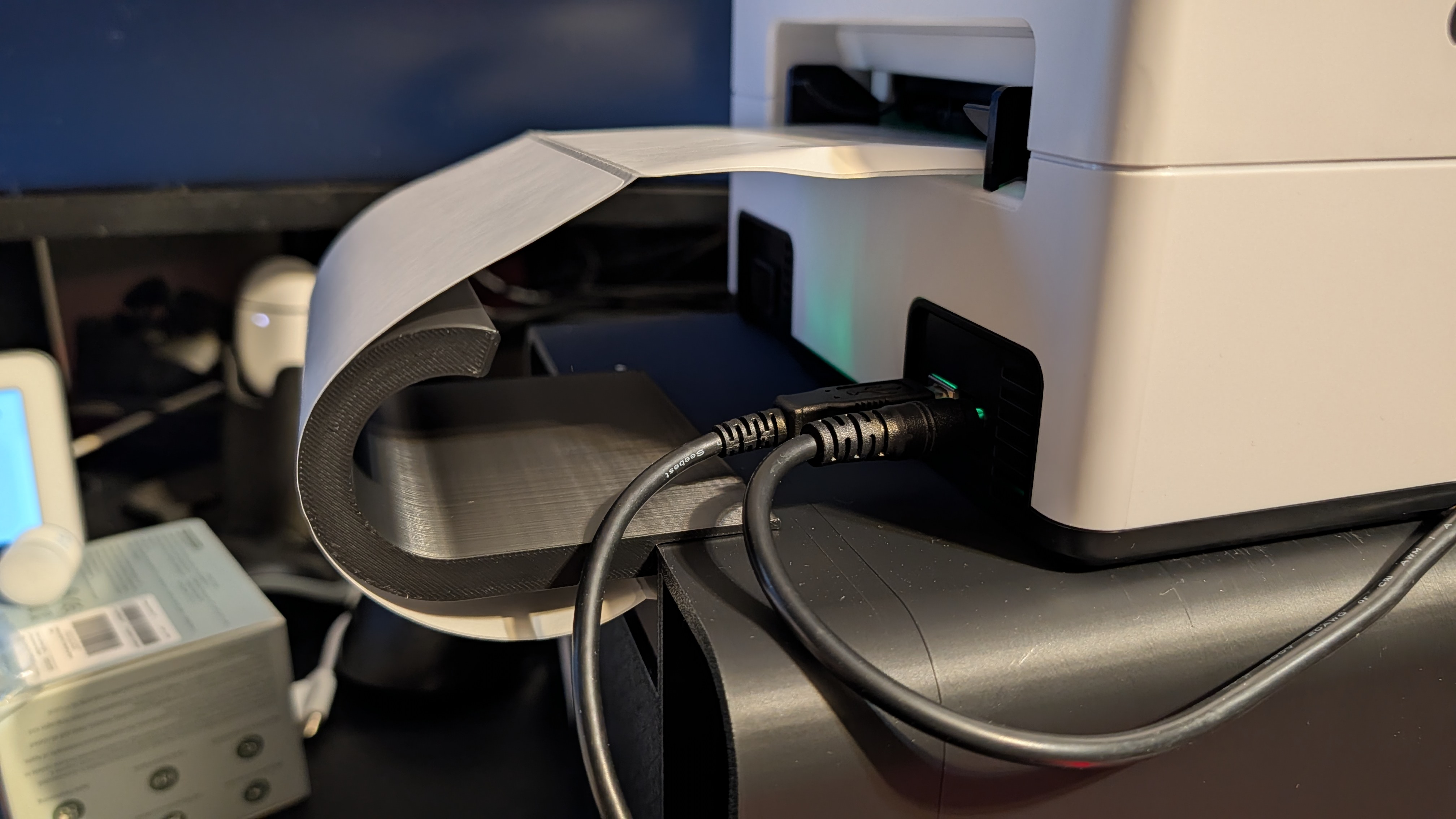Miniatura 2 do modelo 3D Munbyn Thermal Printer Stand