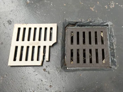 DALLMER Grate K 140; Drain Grate (140x140mm)