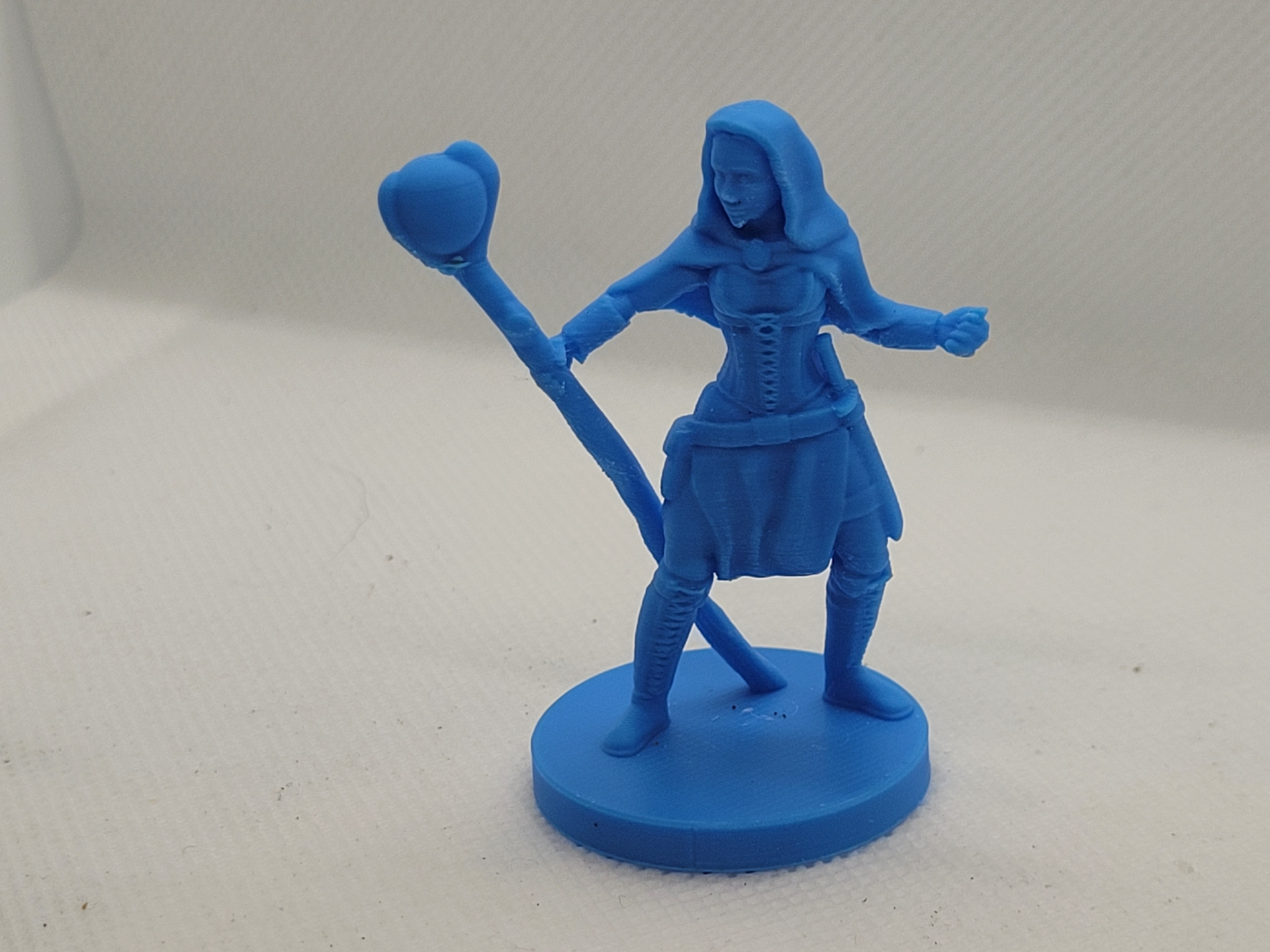 Scourceress miniature for TTRPG