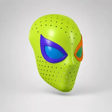 Pieza para disfraz o exhibición: Spider-Man Brand New Day Faceshell — vista de referencia 3