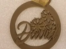 bola navidad personalizada david