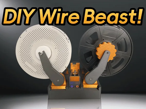 3D printed multifunctional winding machine