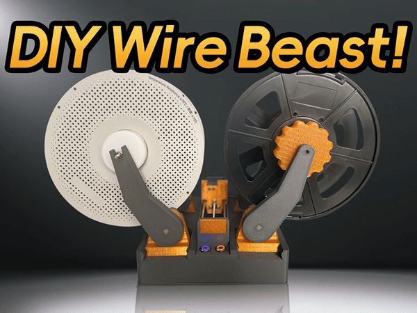 3D printed multifunctional winding machine 