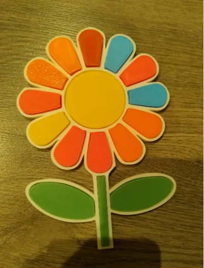 Flower puzzle game