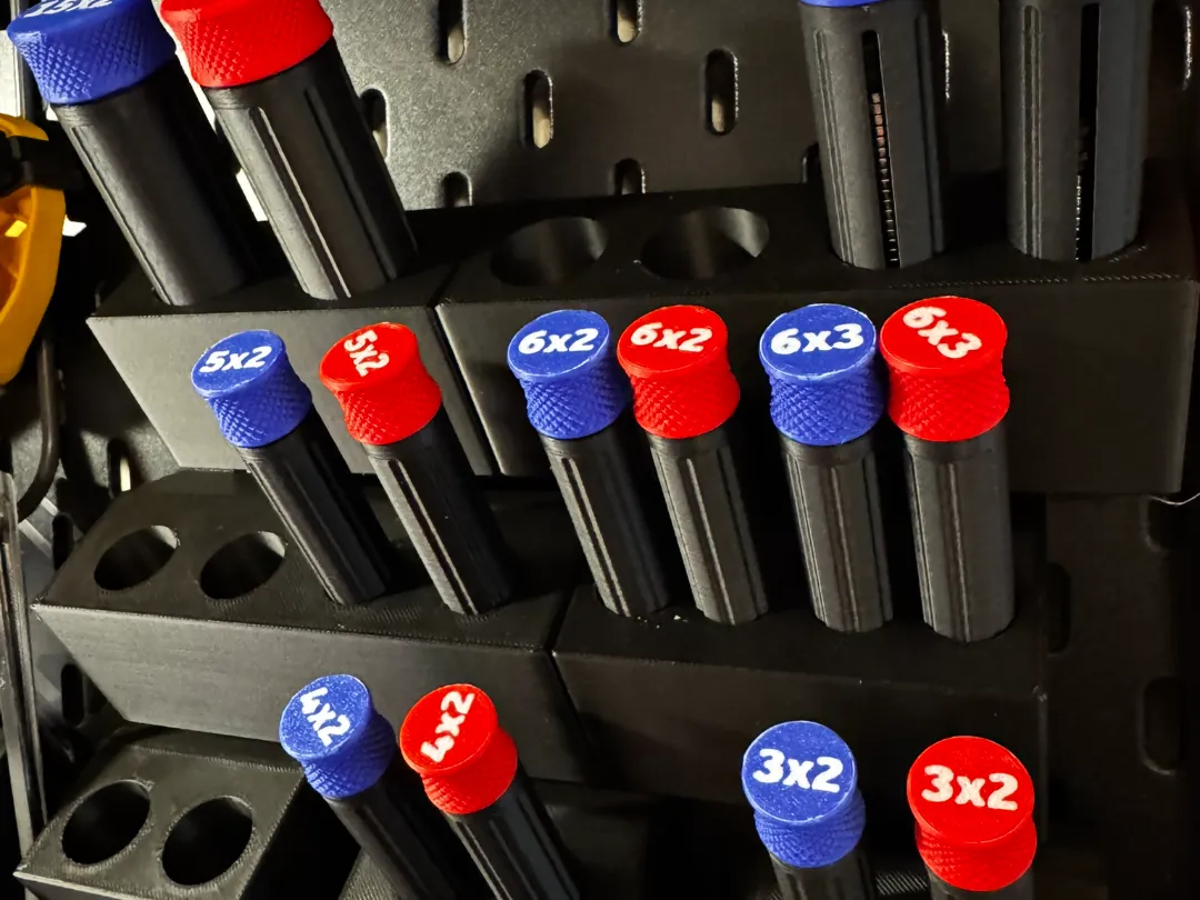 Porte-stylos aimanté pour panneau Skadis