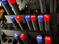 Porte-stylos aimanté pour panneau Skadis — photo 1