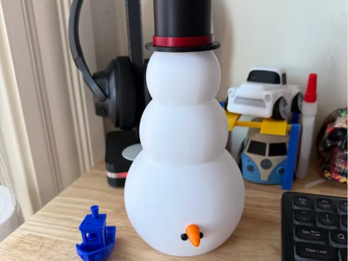 Funny Snowman Tree Topper/Decor