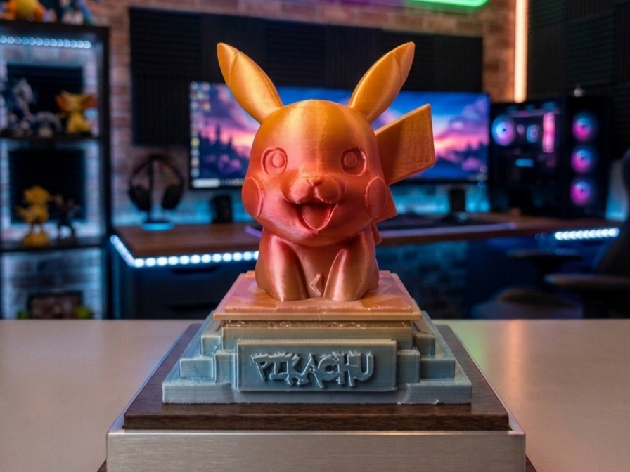 Pikachu Bust Display Model For Pokemon