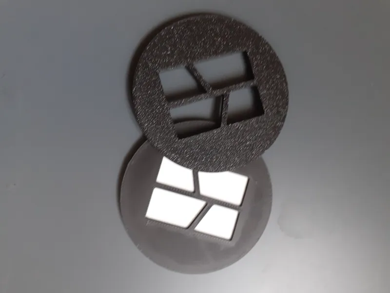 Tassenuntersetzer mit Bambu Lab Logo