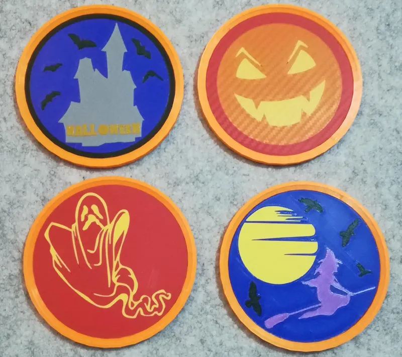 Halloween Themed Coasters
