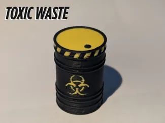 Toxic waste| Barile radioattivo, miniature 1.20