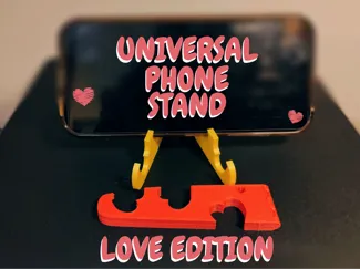 UPS - Universal Phone Stand - LE (print in place)
