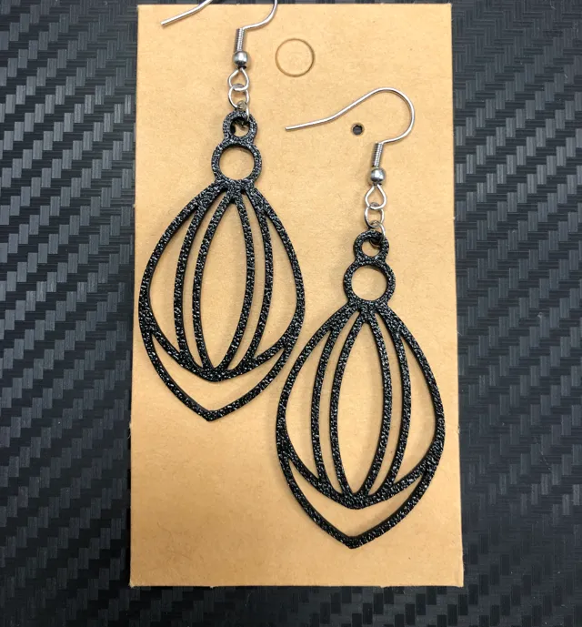 Leaf earrings no AMS, 0.4 mm nozzle