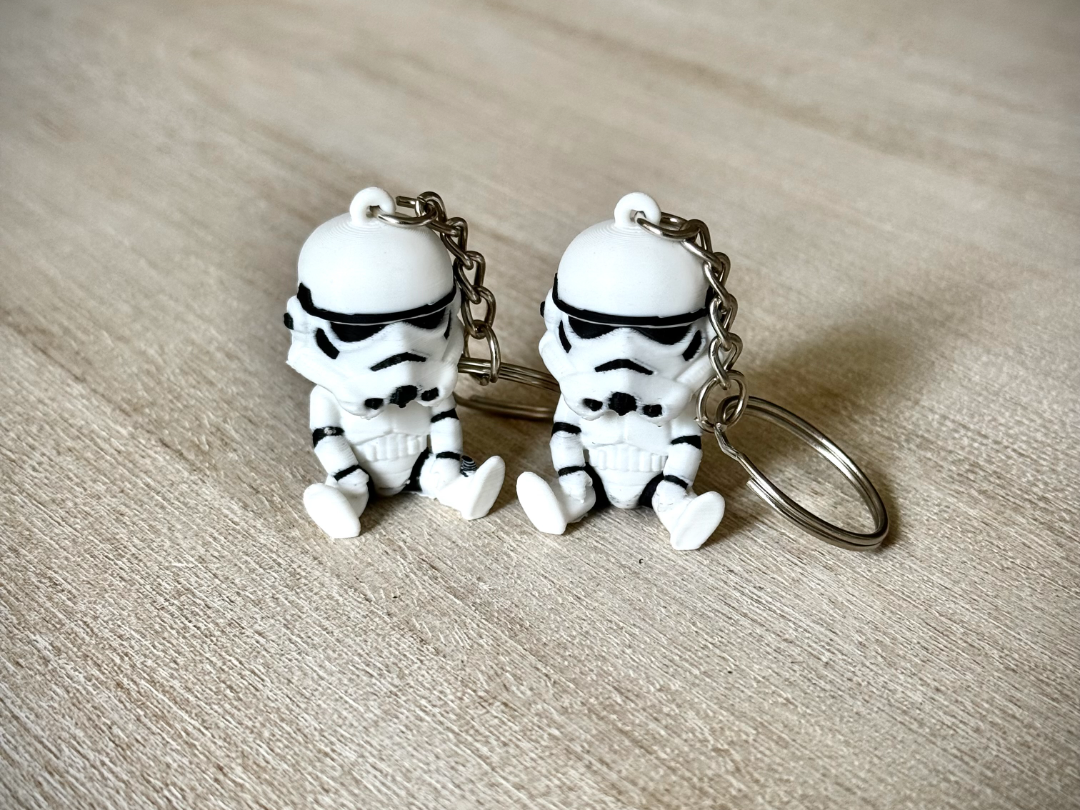 Adorable Baby Stormtrooper Star Wars Keychain!