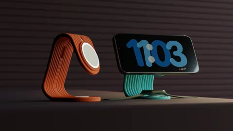 iPhone and Apple Watch Charging Stand. view 3