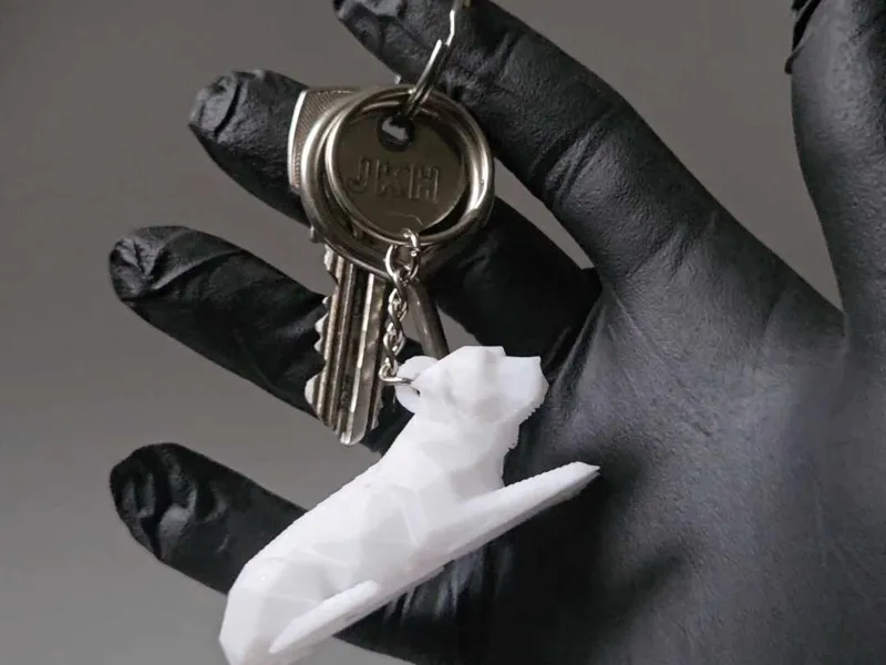 Rottweiler modern keychain-quick and easy print