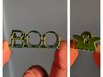Am-boo-gram: Bonbon 2.7" capsule ghost surprise!