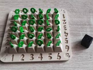 dice rolling mini game