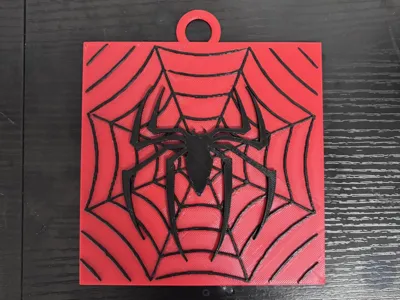 quadro logo spiderman 200x200, 150x150