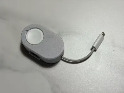 Apple Watch Charging Cable Storage Box / Travel Case (No Supports Print in Place)