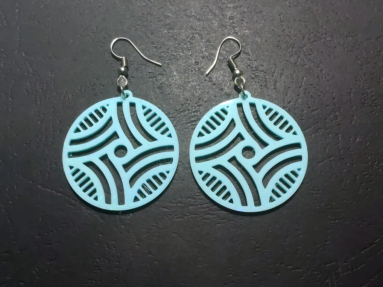 Labyrinth of Silence Earrings view 2