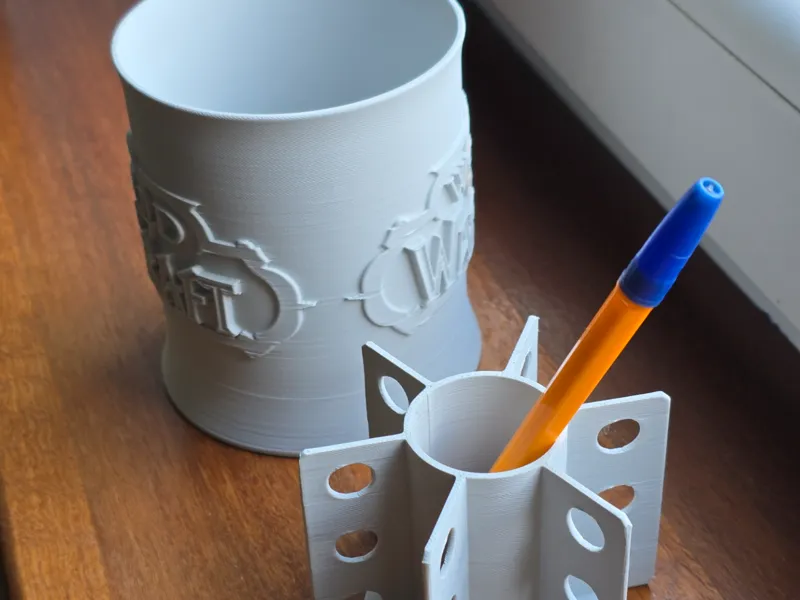 WoW pencil cup with insert