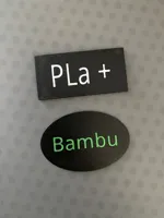 Filament Logo Tags Blank 0.2mm layer, 2 walls, 15% infill