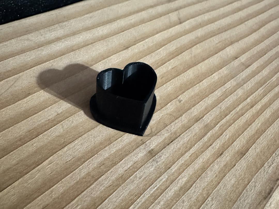 Heart Tattoo Ink Caps